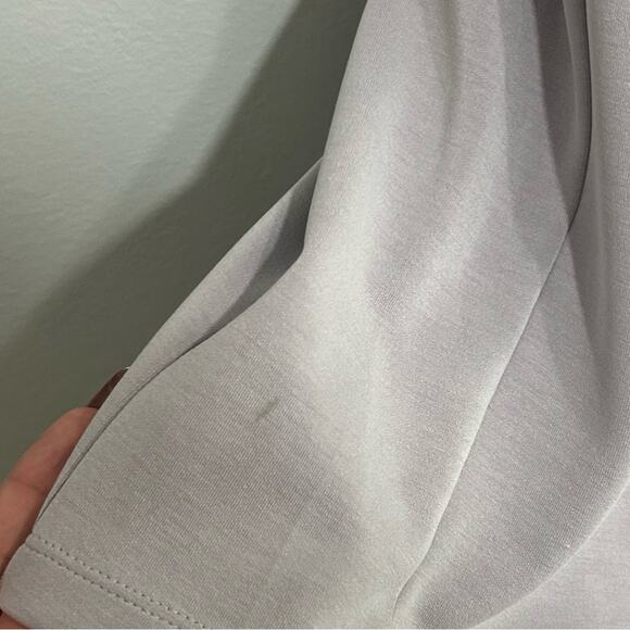 Athleta Seasoft Long Sleeve Dress Tinsel Purple Soft Cozy Loungewear Lavender M - Picture 10 of 10